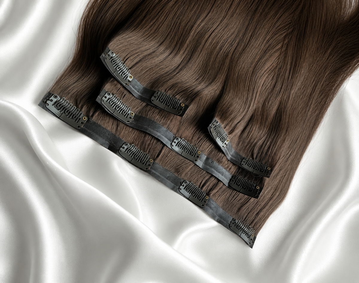 Seamless Clip-In | Ultra Volume 60 cm – Prague Bronze - Ariahair