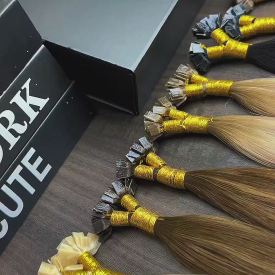 ARIA HAIR Keratin Bonds – naturalne pasma włosów z keratynowymi łączeniami